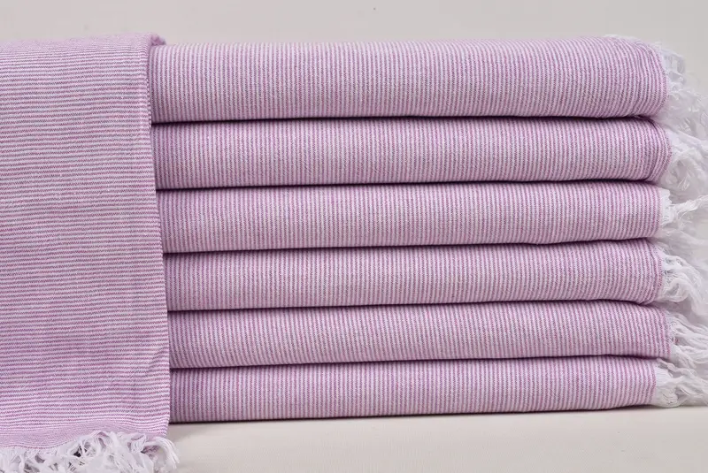70x40 Cotton Striped Towel, Bridesmaid Favors, Bachelor Bachelorette Party Favors, Monogram Beach Towel, Eco-Friendly Turkish Towel, Thin towel - 1