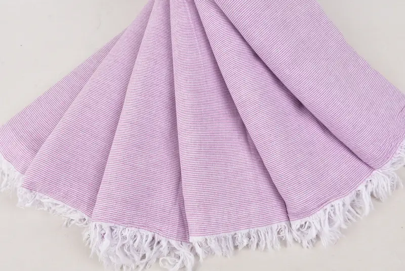 70x40 Cotton Striped Towel, Bridesmaid Favors, Bachelor Bachelorette Party Favors, Monogram Beach Towel, Eco-Friendly Turkish Towel, Thin towel - 4
