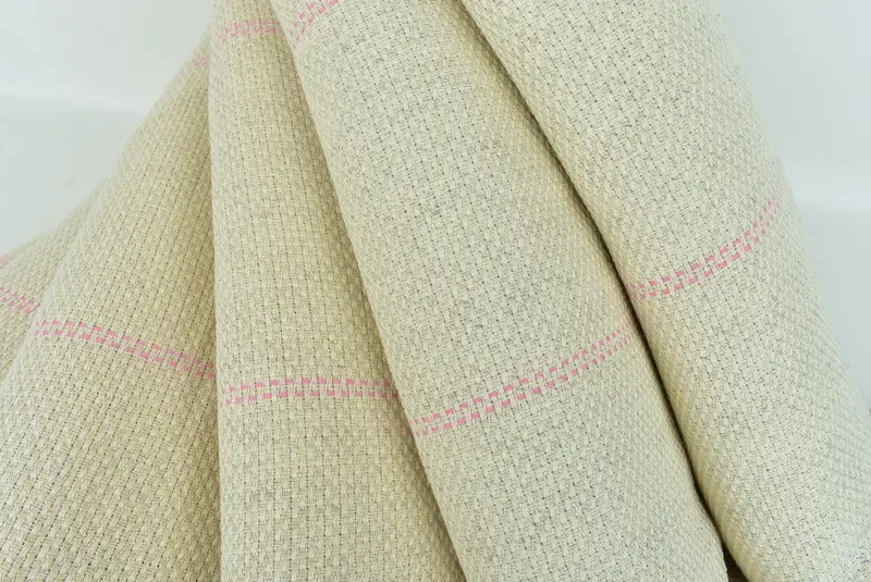 Bridal Shower Gift, Wedding Favors, Bachelorette Gifts, Bridal Gifts, Bachelorette Large Towel, 96x94 Linen Striped Towel, Oversized Beach Towel - 5