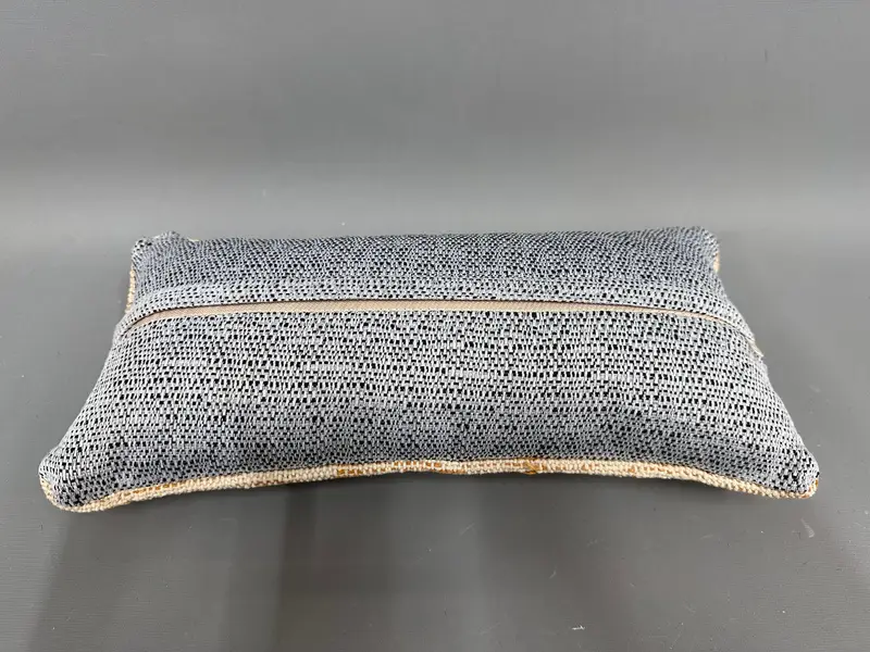 Antique Pillows, Cushion, Floor Cushion Cover, Pattern Throw Pillow Cover, 8x16 Beige Pillow Cover, Handmade Kilim Cushion, Kilim Cushion Sham - 7