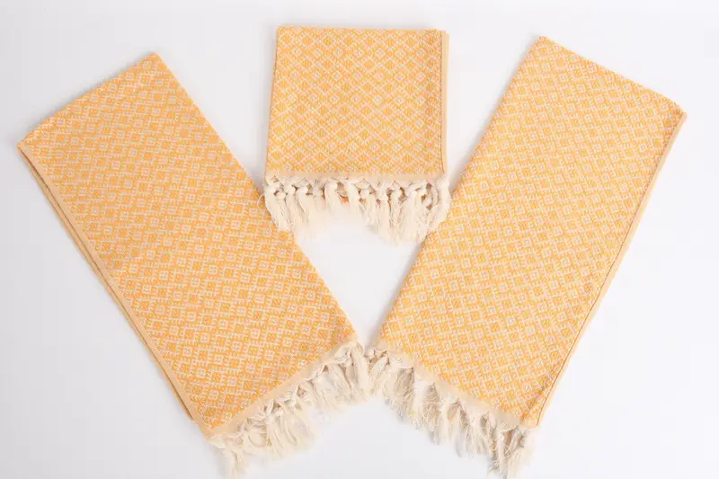 Personalized Kitchen Towel, Kitchen Towel, Small Bath Towels, Organic Tea Towel, Bridal Shower Gifts, Summer Gift, 38x20 Cotton Diamond Towel - 6