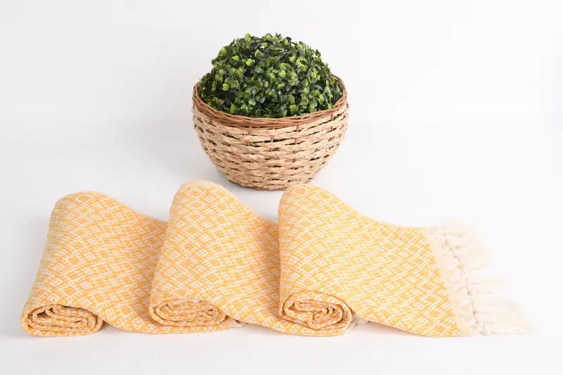 Personalized Kitchen Towel, Kitchen Towel, Small Bath Towels, Organic Tea Towel, Bridal Shower Gifts, Summer Gift, 38x20 Cotton Diamond Towel - 8