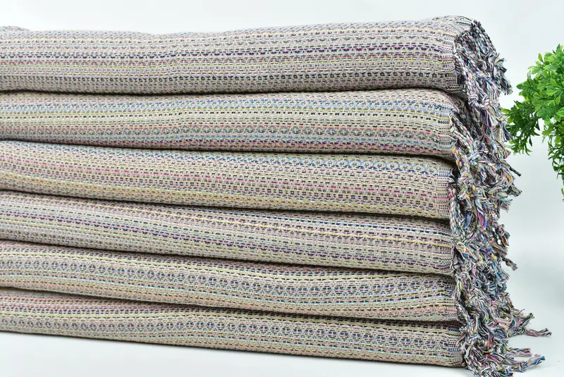 Holiday Towel, Wedding Favors, Personalized Dish Towel, 38x18 Cotton Colorful Diamond Towel, Hand Size Towels, Bridesmaid Towel, Monogram Hand Towel - 3