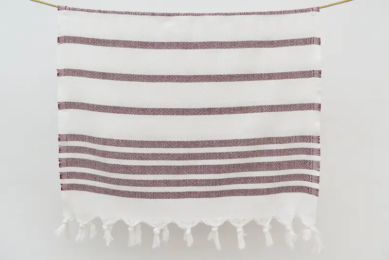 Toalla de decoración del hogar, toalla de pedido a granel, paño de cocina personalizado, toalla de cocina de monograma, regalo hecho a mano, favores de boda, toalla de espiga de algodón 36x24 - 8