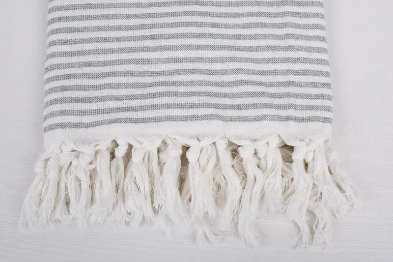 68x40 Cotton Striped Terry Towel, Yoga Towel, Merry Christmas Gifts, Bachelor Bachelorette Party Favors, Wedding Favors, Custom Beach Towel - 3