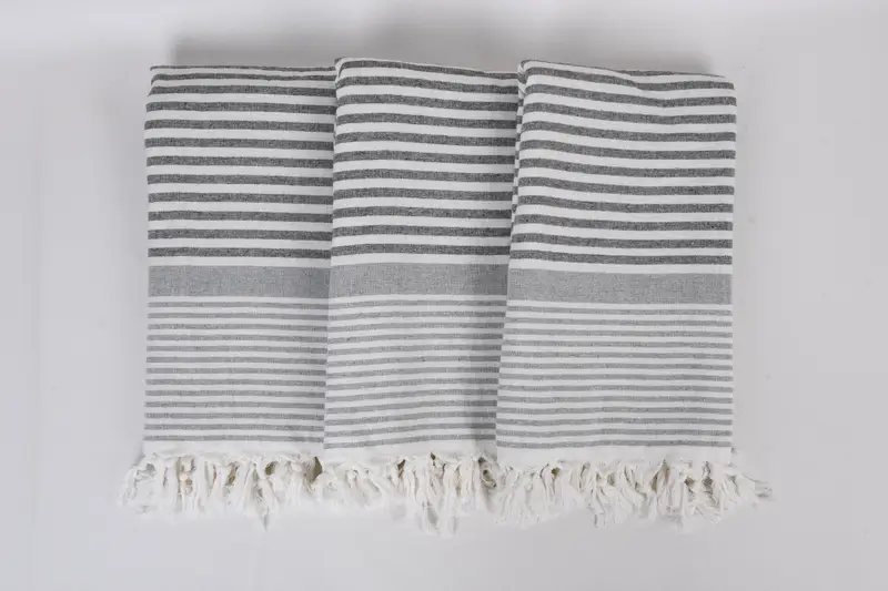 68x40 Cotton Striped Terry Towel, Yoga Towel, Merry Christmas Gifts, Bachelor Bachelorette Party Favors, Wedding Favors, Custom Beach Towel - 7