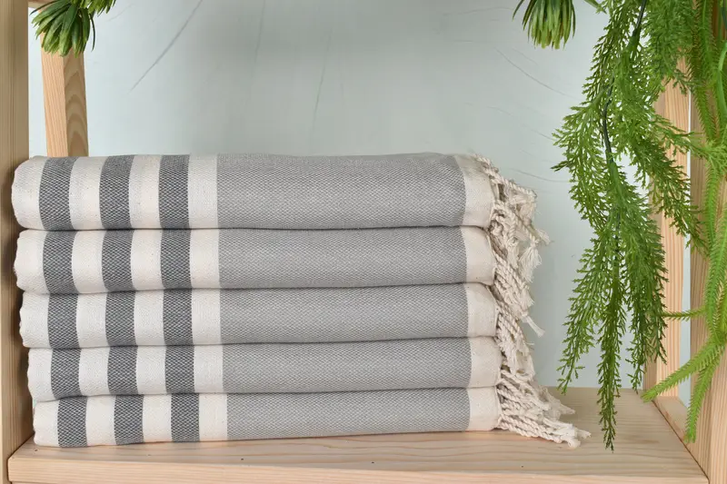 Bachelor Gifts, Personalized Wedding Gift For Couple, Beach Towel Gift, Turkish Towel Monogram, 70x40 Cotton Striped Towel, Personalized Gift - 2