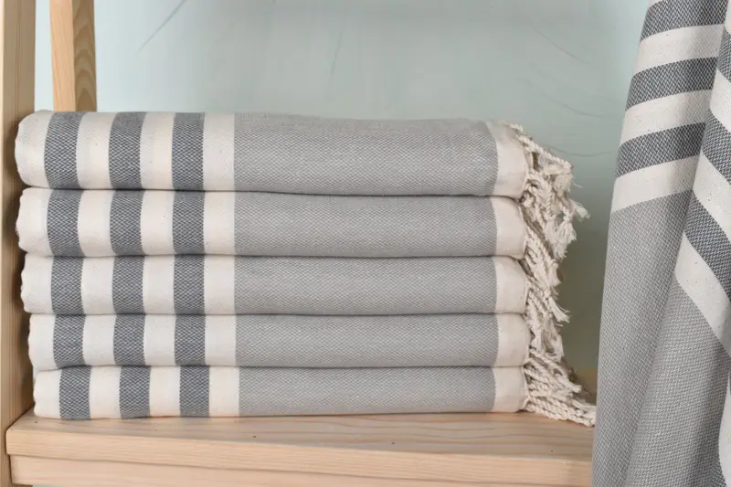Bachelor Gifts, Personalized Wedding Gift For Couple, Beach Towel Gift, Turkish Towel Monogram, 70x40 Cotton Striped Towel, Personalized Gift - 1