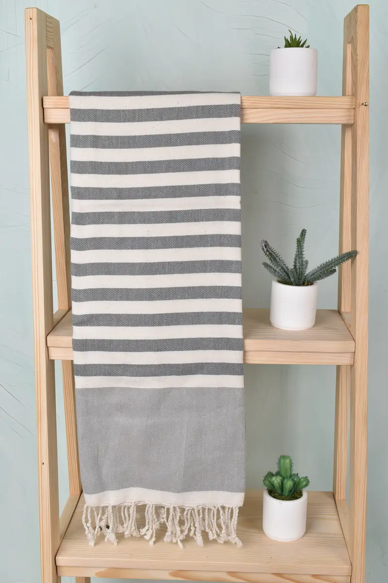 Bachelor Gifts, Personalized Wedding Gift For Couple, Beach Towel Gift, Turkish Towel Monogram, 70x40 Cotton Striped Towel, Personalized Gift - 8