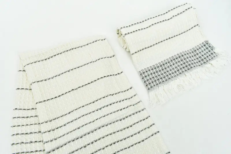 Erkek arkadaş hediyesi, özel el havlu, misafir havlu, kişiselleştirilmiş mutfak havlu, küçük banyo havlu, 40x20 pamuk waffle havlu, düğün duş hediyesi - 7