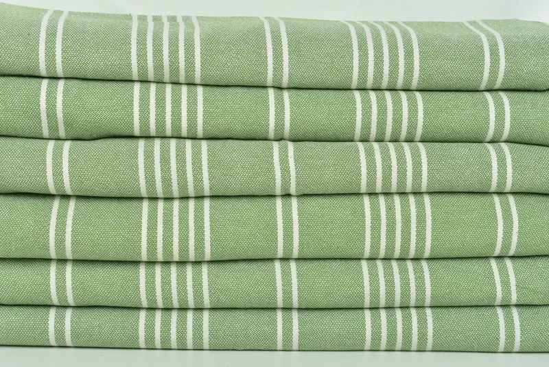 Bedspread, Woven Blanket, 96x70 Cotton Striped Towel, Oversized Beach Towel, Decorative Blanket, Embroidery Bedspread, Turkish Cotton Throw Blanket - 2