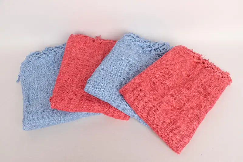 Turkish Towel Blanket, Woven Throw Blanket, Turkish Bedcover, Bachelorette Party Favors, Wedding Gift Ideas, 80x56 Cotton Solid Towel, Woven Blanket - 3