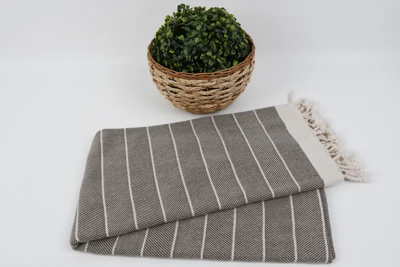 70x40 Cotton Herringbone Towel, Bridal Shower Gift, Wedding For Favor, Wedding Towel, Summer Gift Ideas, Wedding Gifts Towel, Monogram Turkish Towel - 4