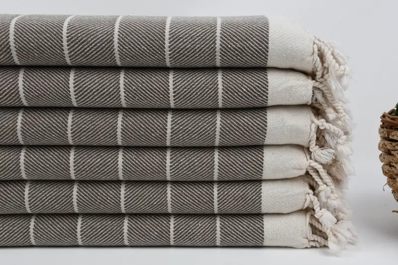 70x40 Cotton Herringbone Towel, Bridal Shower Gift, Wedding For Favor, Wedding Towel, Summer Gift Ideas, Wedding Gifts Towel, Monogram Turkish Towel - 2