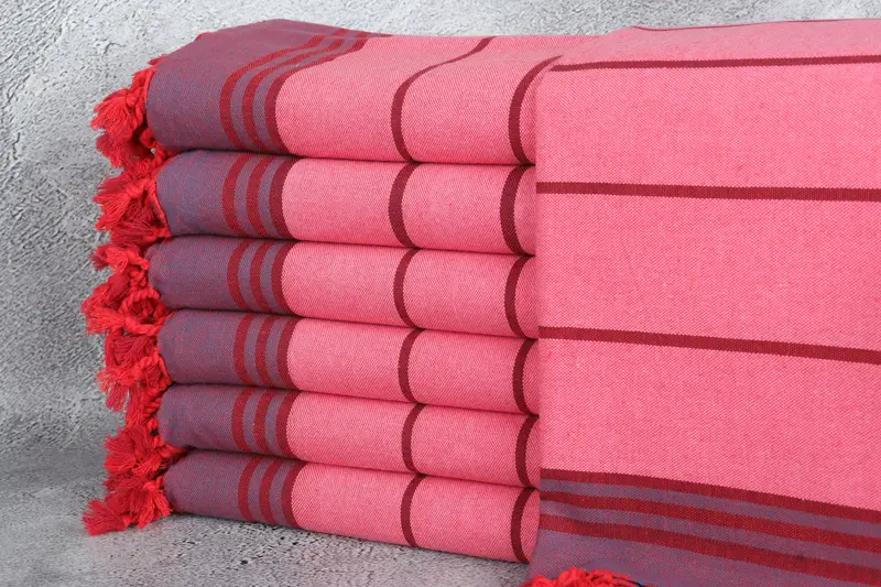 68x40 Cotton Striped Towel, Sand-free towel, Spa Gift, Bachelor Bachelorette Party Favors, Wedding Gift, Sand-resistant Turkish towel for travel - 1