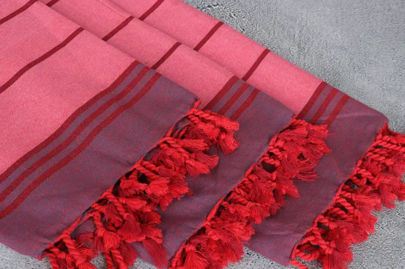 68x40 Cotton Striped Towel, Sand-free towel, Spa Gift, Bachelor Bachelorette Party Favors, Wedding Gift, Sand-resistant Turkish towel for travel - 5
