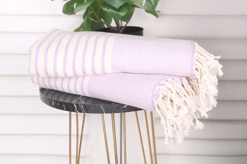 Gift For Her, Turkish Towel Beach Towel, Monogram Towels, Wedding Gifts Towel, Personalized Gift For Her, Bachelor Gifts, 76x40 Cotton Striped Towel - 3