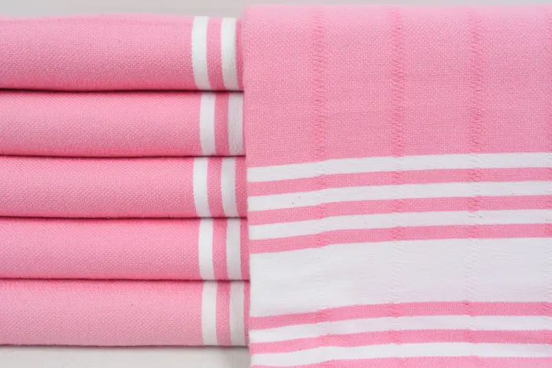 Custom Towel, Beach Wedding Favor, Travel Towel, Quick-Dry Beach Towel, Personalized Wedding Gift, Welcome Wedding Gift, 70x40 Cotton Striped Towel - 1