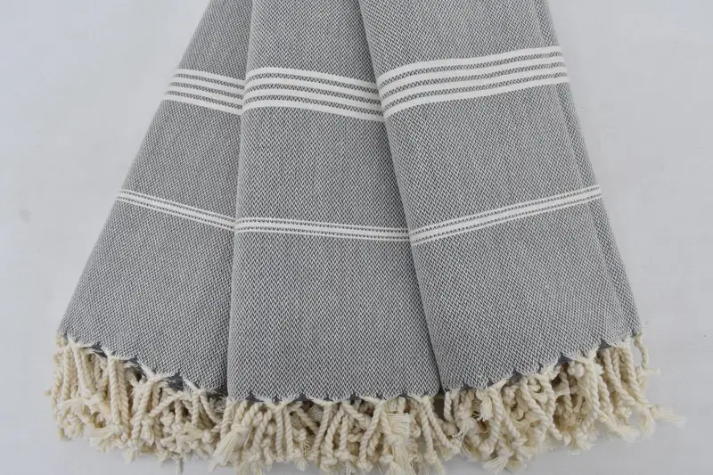 Maid Of Honor Gift, 70x40 Cotton Striped Towel, Family Gift Basket, Personalized Gift, Personalized Turkish Towel, Fouta towel, Luxury Beach Towel - 5