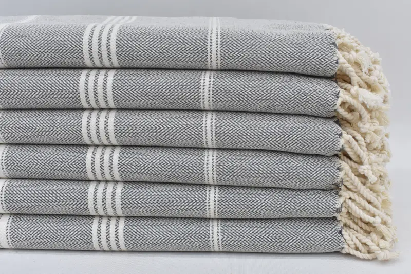 Maid Of Honor Gift, 70x40 Cotton Striped Towel, Family Gift Basket, Personalized Gift, Personalized Turkish Towel, Fouta towel, Luxury Beach Towel - 1