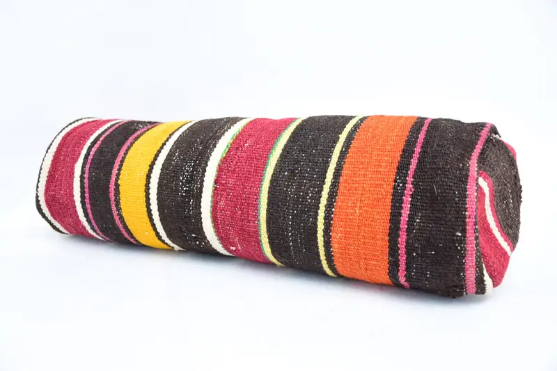 Rectangle Turkish Pillow, Antique Brown 50x15 cm Cushion - 1