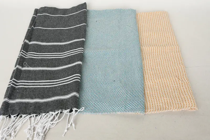 Bridesmaid Gifts, Monogram Hand Towel, Turkish Hand Towel, Organic Towel, Home Gift, Guest Towel, Custom Turkish Towel, 36x18 Cotton Set of 10 Towel - 8