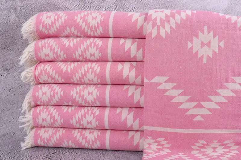 Unique Gift, Monogram Turkish Bath Towel, Gift For Her, Gift For Him, Luxury Turkish Bath Towel, 70x36 Cotton Kilim Towel, Bachelorette Party Favors - 2