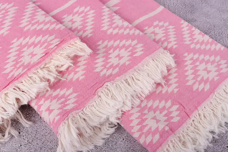 Unique Gift, Monogram Turkish Bath Towel, Gift For Her, Gift For Him, Luxury Turkish Bath Towel, 70x36 Cotton Kilim Towel, Bachelorette Party Favors - 6