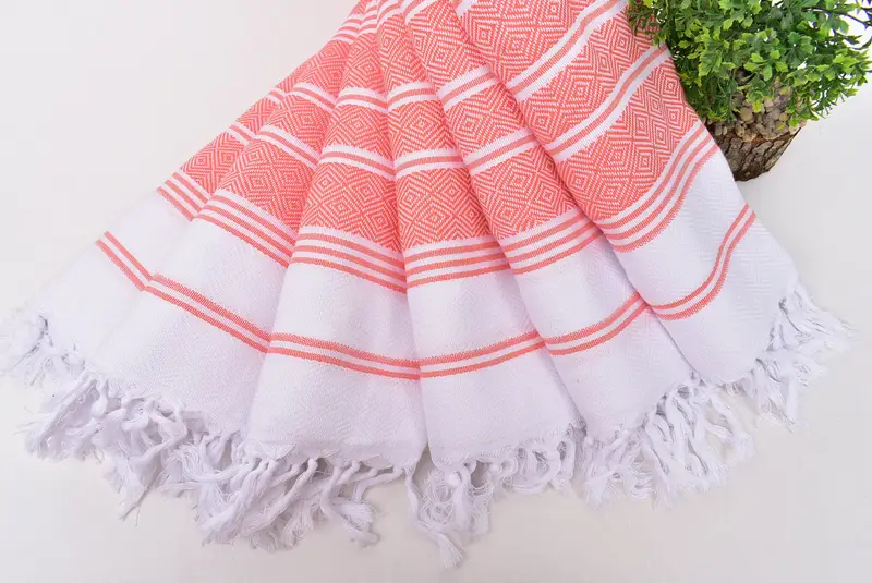Personalized Home Gift Wedding, Bridesmaid Gifts, 40x18 Cotton Diamond Towel, Small Bath Towels, Custom Gift, Organic Towel, Monogram Kitchen Towel - 4