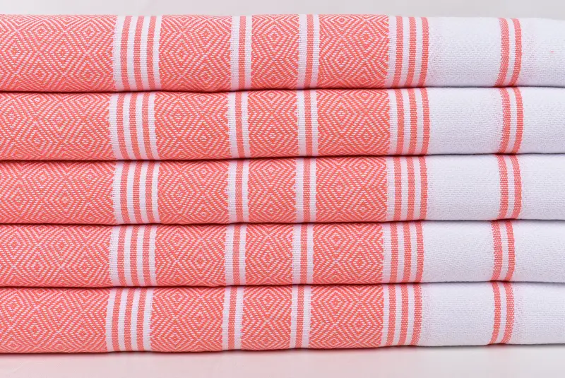 Personalized Home Gift Wedding, Bridesmaid Gifts, 40x18 Cotton Diamond Towel, Small Bath Towels, Custom Gift, Organic Towel, Monogram Kitchen Towel - 2