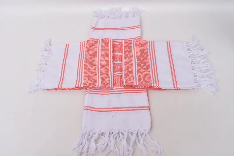Personalized Home Gift Wedding, Bridesmaid Gifts, 40x18 Cotton Diamond Towel, Small Bath Towels, Custom Gift, Organic Towel, Monogram Kitchen Towel - 6