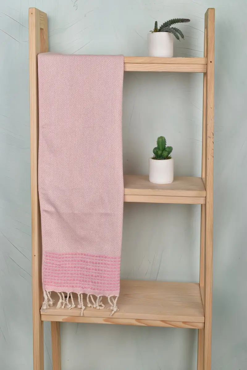 Turkish Towel Hand Towel, Birthday Gift, Monogrammed Hand Towel, Best Friend Wedding Gift, Bathroom Towels, 40x20 Cotton Striped Towel, Xmas Gifts - 8