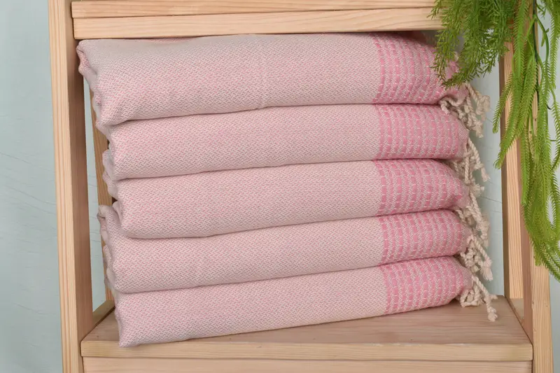 Turkish Towel Hand Towel, Birthday Gift, Monogrammed Hand Towel, Best Friend Wedding Gift, Bathroom Towels, 40x20 Cotton Striped Towel, Xmas Gifts - 1