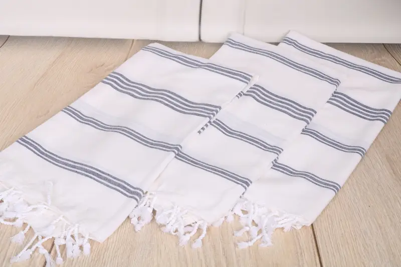 Quick-dry travel peshtemal towel, Bachelorette Gifts, Bridesmaid Towel, Custom Wedding Gift, 70x40 Cotton Striped Towel, Unique Gift, Wedding Gift - 6