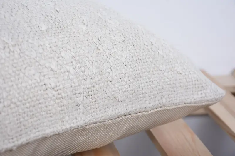 Indoor Pillow Sham, Floor Cushion, Throw Kilim Pillow, Antique Pillows, Pillow Sham, 12x20 White Cushion Case, Interior Designer Pillow - 7