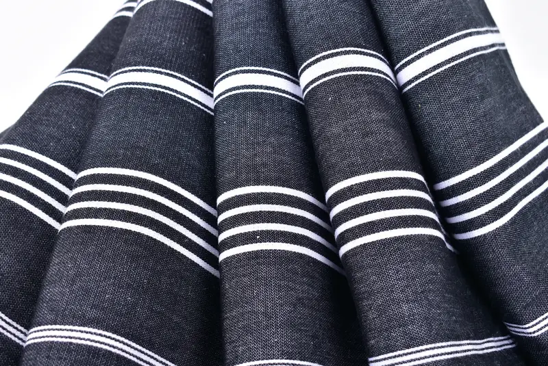 Large Turkish Towel, House Warming Gift, 70x40 Cotton Striped Towel, Sand-resistant towel, Gift For Her, Cancun Bachelorette Party Gift Ideas - 5