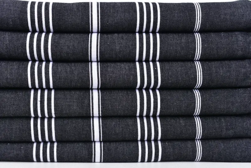 Large Turkish Towel, House Warming Gift, 70x40 Cotton Striped Towel, Sand-resistant towel, Gift For Her, Cancun Bachelorette Party Gift Ideas - 2