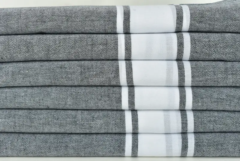 Beach Towel Monogram, Travel Towel, Spa Towel, Wedding Favors, 70x40 Cotton Striped Towel, Bath towel, Personalized Gift For Him, Turkish bath towel - 2