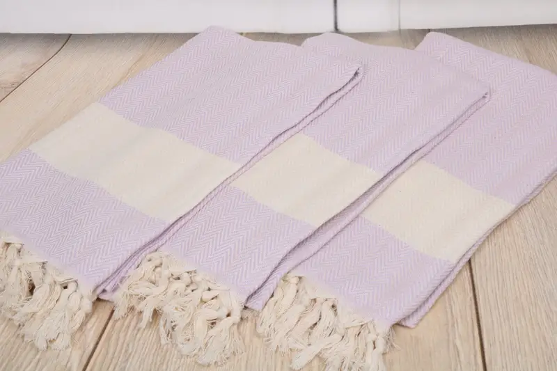 Organic cotton Turkish peshtemal towel, Quick-dry towel, 70x40 Cotton Herringbone Towel, Bachelor Gifts, Bridal Shower Gifts, Housewarming Gift - 6