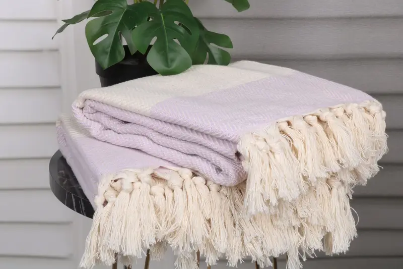 Organic cotton Turkish peshtemal towel, Quick-dry towel, 70x40 Cotton Herringbone Towel, Bachelor Gifts, Bridal Shower Gifts, Housewarming Gift - 3