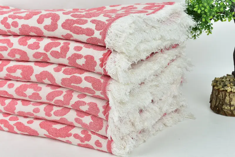 Boho Throw Blankets, Organic Throw, Cotton Bedspread, Bedspread, 96x80 Cotton Patterned Towel, Turkish Blanket Queen, Woven Throw Blanket - 4