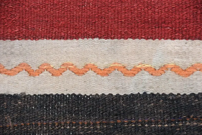 Vintage Pillow, Vintage Kilim Pillow, Pillow, Hippie Throw Pillow, 16x24 Red Pillow Case, Boho Pillow Sham Cover, Office Chair Cushion Case - 3
