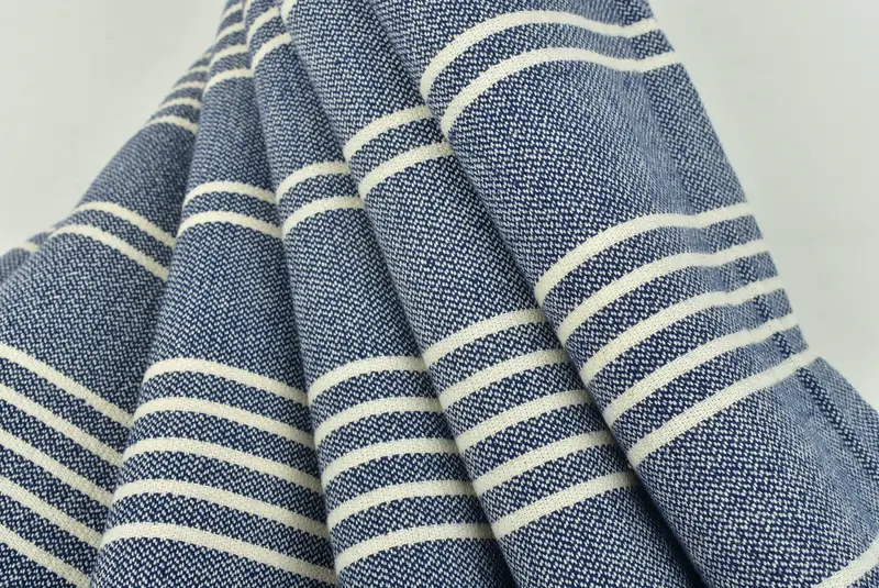 Bridesmaid Towel, Personalized Beach Towel, Best Friend Christmas Gift, Travel Towel, Bridal Shower Gift, Custom Towel, 70x40 Cotton Striped Towel - 5