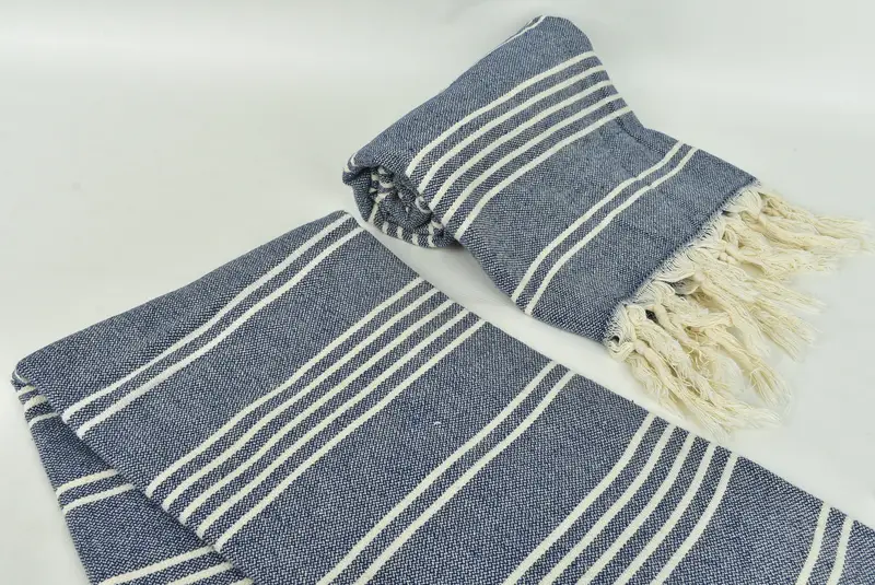 Bridesmaid Towel, Personalized Beach Towel, Best Friend Christmas Gift, Travel Towel, Bridal Shower Gift, Custom Towel, 70x40 Cotton Striped Towel - 7