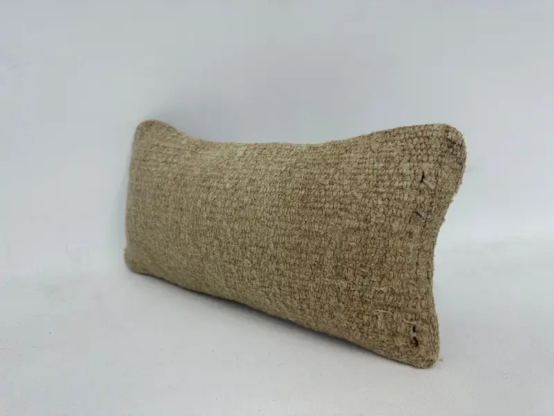 8x16 Beige Cushion, Ikat Pillow Sham, Pillow for Sofa, Cushion Case, Outdoor Patio Pillow, Kilim Cushion Sham, Turkish Kilim Pillow - 4