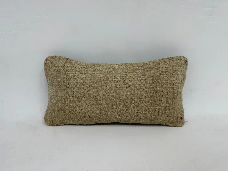 8x16 Beige Cushion, Ikat Pillow Sham, Pillow for Sofa, Cushion Case, Outdoor Patio Pillow, Kilim Cushion Sham, Turkish Kilim Pillow - 1