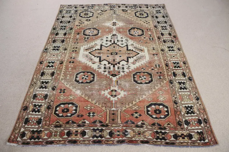 Alfombra Camuflaje Naranja, 0,5x6,9 ft Chic Decor