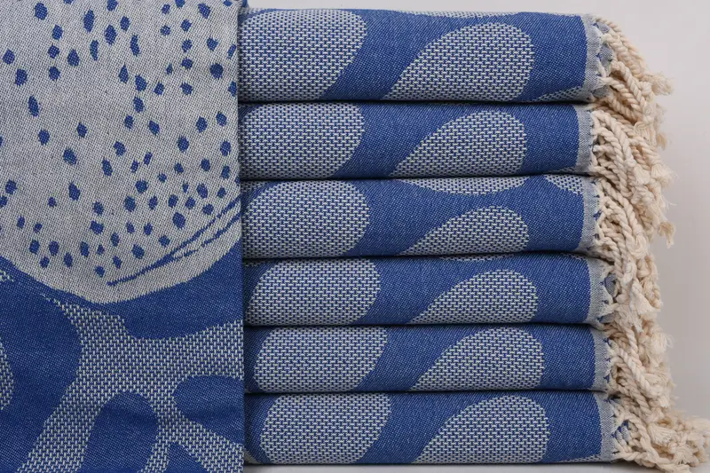70x40 Cotton Whale Design Towel, Custom Wedding Towel, Bridesmaid Gift, Custom Wedding Gift, Bridal Party Gifts, Organic towel, Custom Beach Towels - 2
