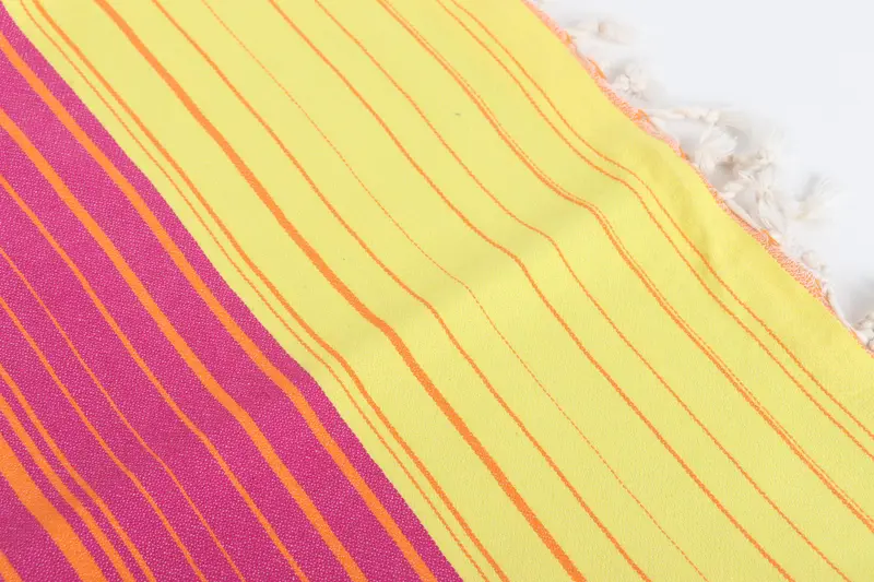 Wedding Gift, Pool Towels, Organic towel, Bachelor Bachelorette Party Favors, Christmas Favors, 70x40 Cotton Striped Towel, Custom Name Towel - 6