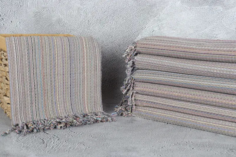 70x40 Cotton Geometric Towel, Sand-free towel, Gift For Her, Bachelor Gift, Pool Towels, Turkish Beach Towel Personalized, Personalized Wedding Gift - 3